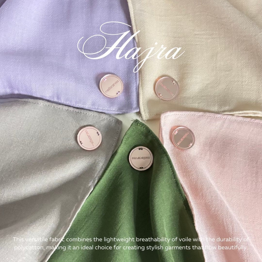 Hajra Polycotton Square & Shawl